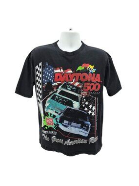 Tillys NASCAR Mens Small Shirt Daytona 500 The Great American Race Graphic